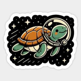 Space Turtle Sticker